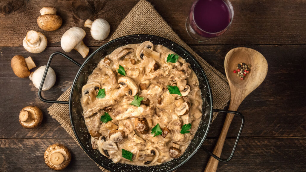 beef stroganoff